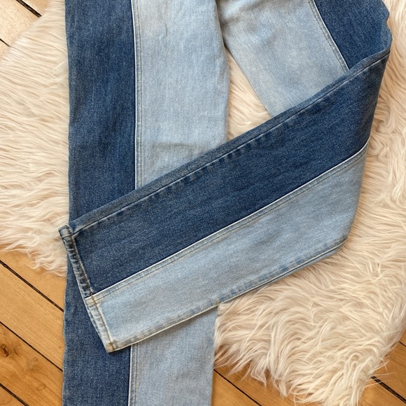 PacSun Eco Two-Tone '90s Boyfriend Jeans, Size 24 - Picture 10 of 16